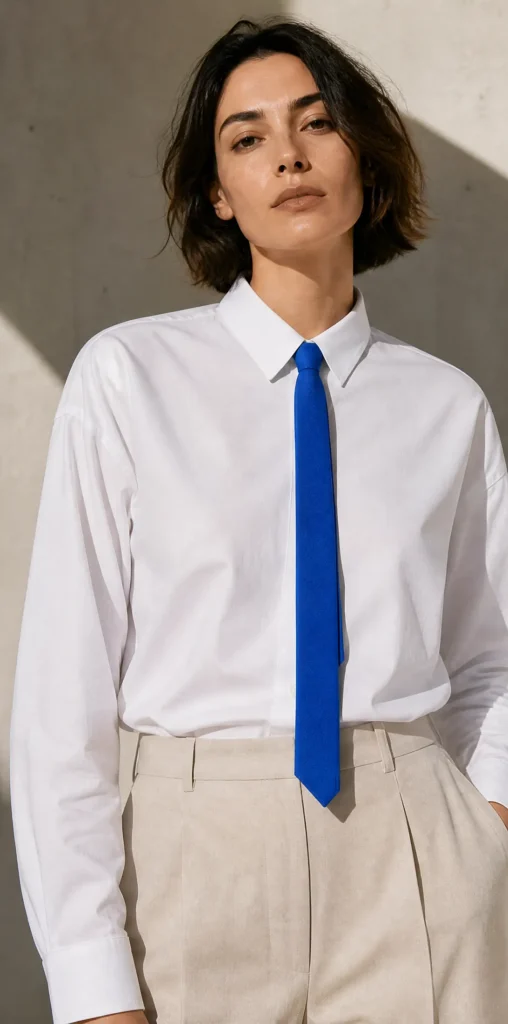 Line Tie, styled view