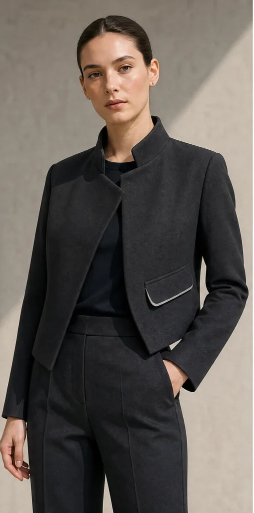 Facet Jacket, styled view
