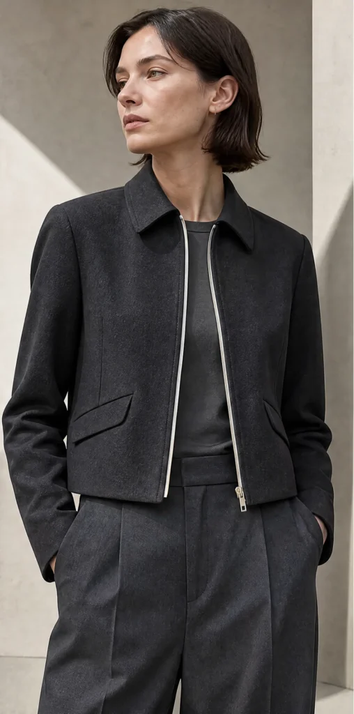 City Jacket, styled view