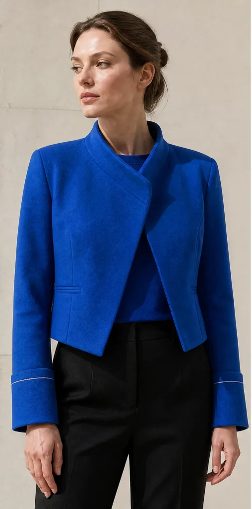 Crossing Jacket, styled view
