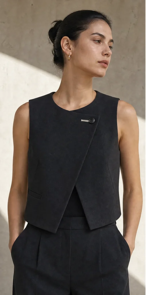 The Pivot Waistcoat, styled view