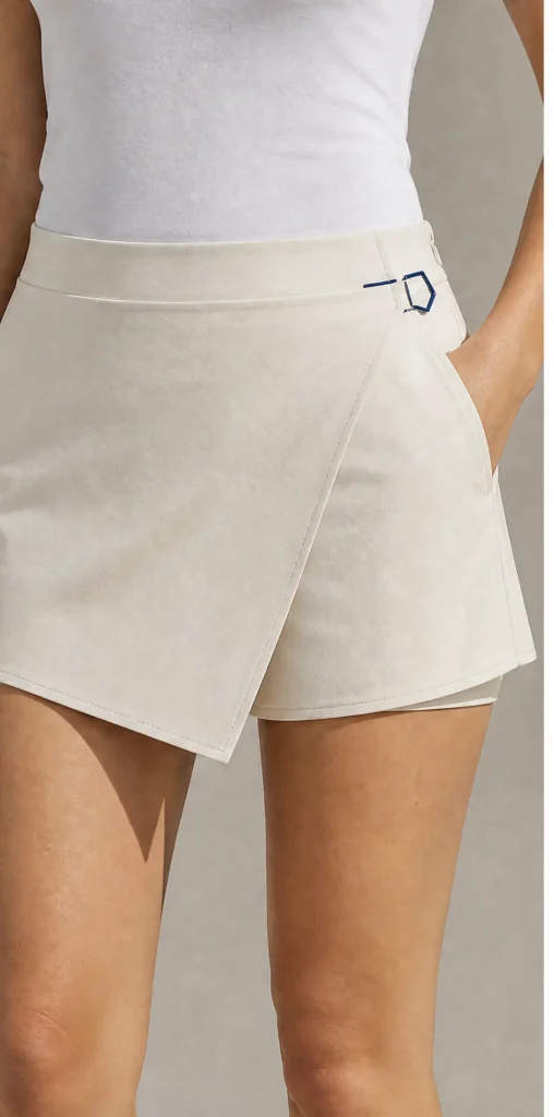 Facet Skort, styled view